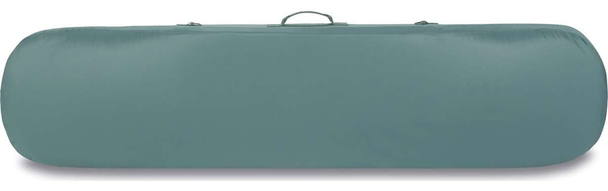 Dakine Pipe Board Bag 2024 - A dark gray bag with a handle on top and a zipper closure at the front.