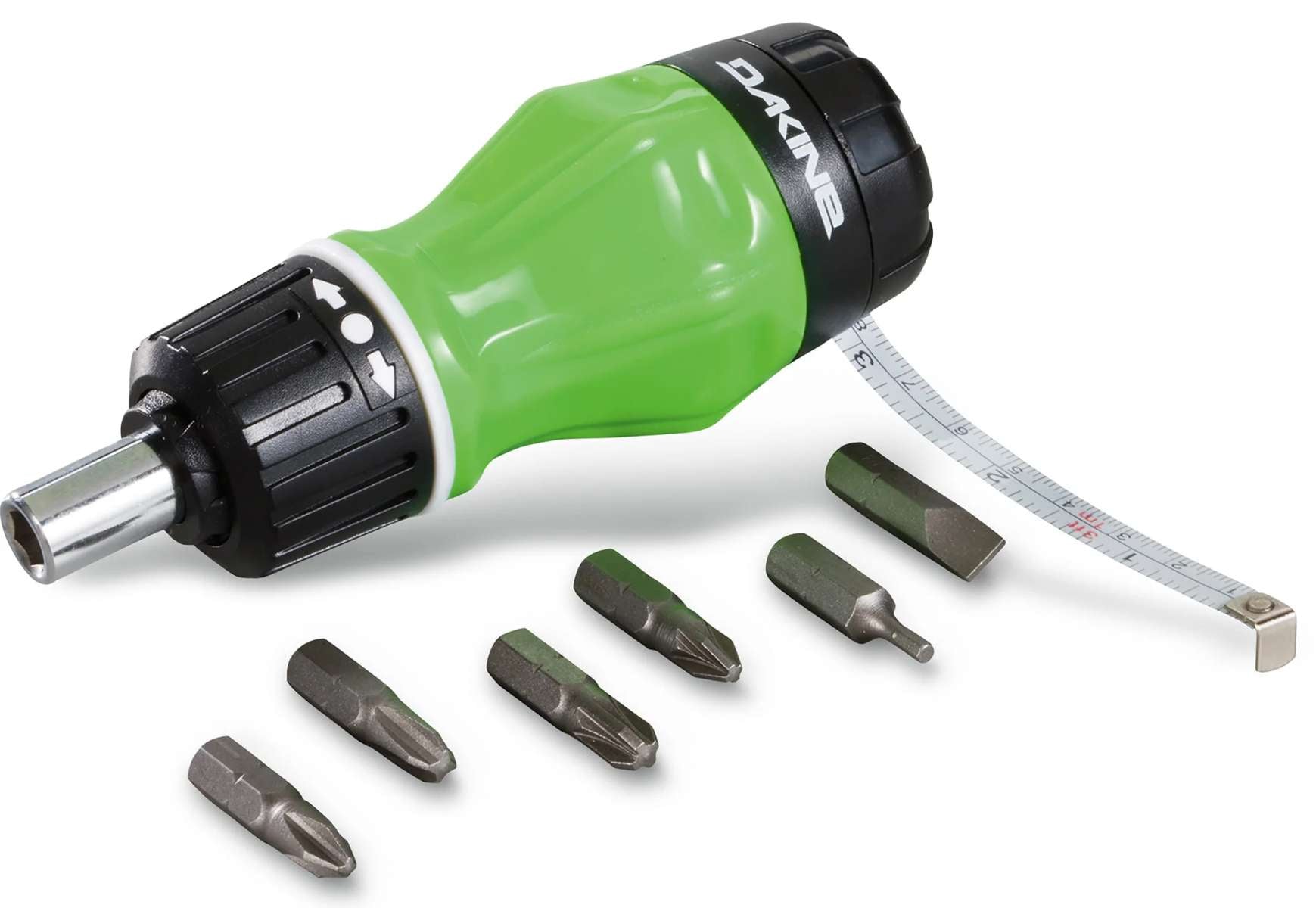 Dakine Stance Driver 2024 - Black driver with silver tip, lying on a white surface.