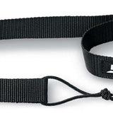 Dakine Standard Leash - Black leash with black plastic clip at one end.