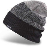 Dakine Tall Boy Beanie 2022-2023 - A black beanie with a gray stripe on top.