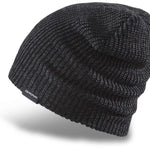Dakine Tall Boy Beanie 2022-2023 - A black beanie with a ribbed cuff and a small white Dakine logo on the front.