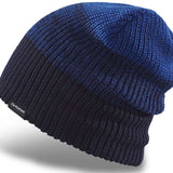 Dakine Tall Boy Beanie 2024 - A navy blue beanie with a ribbed cuff and a small black tag on the front that says "DAKINE" in white letters.