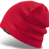 Dakine Tall Boy Beanie 2024 - Red beanie with a black tag on the front.
