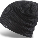 Dakine Tall Boy Beanie 2024 - A black beanie with a ribbed cuff and a small white Dakine logo on the front.