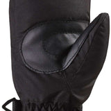 Dakine Toddler Hornet Mittens - Pair of black mittens with a textured pattern on the palm and thumb, featuring a small logo on the wrist strap.