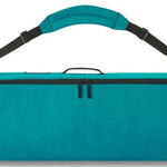 Dakine Tram Ski Bag 2024 - Black ski bag with white lettering and a black strap handle.