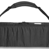 Dakine Tram Ski Bag 2024 - Black nylon bag with zippered top and shoulder strap handle.