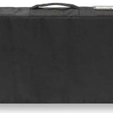 Dakine Tram Ski Bag 2024 - Black ski bag with a zippered top and two handles on either side.