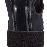 Dakine Wristguard - Black wrist guard with white stitching on a black background.