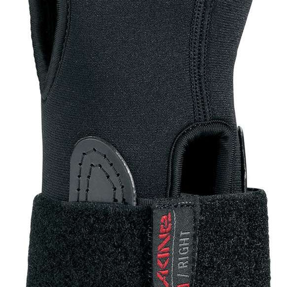 Dakine Wristguard - Black wrist guard with red logo on strap.