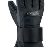 Dakine Junior's Wristguard Glove - A black glove with a wrist strap and thumb guard, featuring a textured palm for grip.
