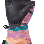 Dakine Junior's Tracker Gloves 2024 - A pair of black gloves with a textured palm and finger grip patches on the fingertips.