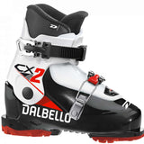 Dalbello - Junior's CX 2.0 GW Ski Boots 2024 are white with red accents and black buckles.