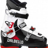 Dalbello - Junior's CX 3.0 Cabrio GW Ski Boots 2024 are white with red accents and black buckles.