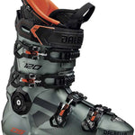 Dalbello DS 120 GW Ski Boots 2022 - Black ski boots with silver buckles and orange accents.