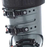 Dalbello DS 120 GW Ski Boots 2022 - Black ski boots with silver buckles and red accents on the straps.