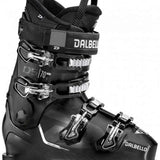 Dalbello Ladies DS MX 70 Ski Boot 2022-2023 - Black ski boot with silver buckles and straps.