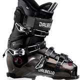 Dalbello Ladies Panterra 75 W GW Ski Boots 2022-2023 - Black ski boots with white lettering and silver buckles.