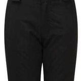 Dare2B Junior's Outmove Insulated Pant 2021-2022 - Black snow pants with adjustable straps and silver buckles on the sides.