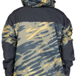 DC 43 Anorak Jacket 2023 - A navy blue jacket with a subtle white snowflake pattern on the back and sleeves.