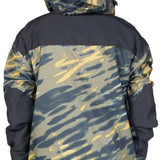 DC 43 Anorak Jacket 2023 - A navy blue jacket with a subtle white snowflake pattern on the back and sleeves.