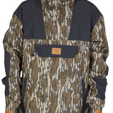 DC 43 Anorak Jacket 2023 - A camouflage jacket with a hood and zippered pockets.