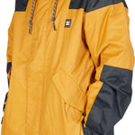 DC Anchor Insulated Jacket - A yellow jacket with black accents on shoulders, chest, and sleeves.