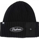 DC Arsenal Beanie 2024 - Black beanie with white embroidered logo on front.