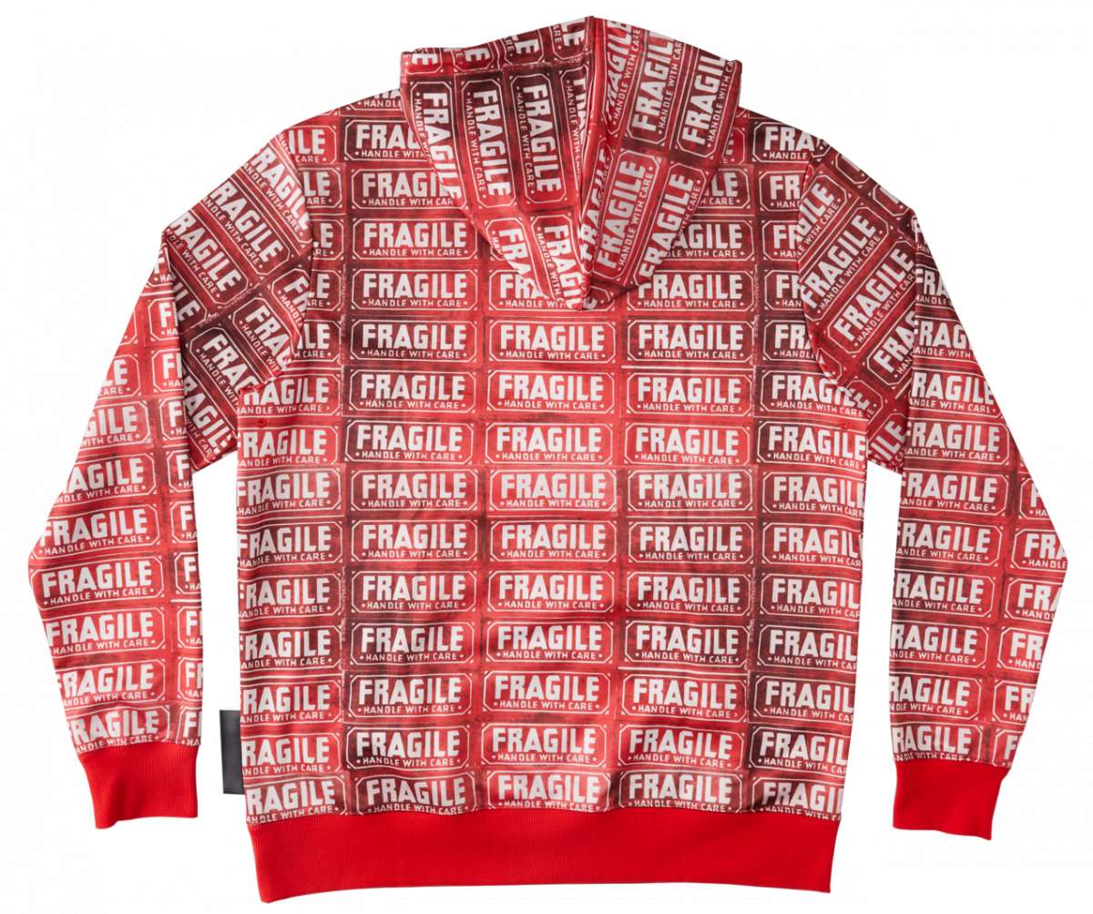 DC AW Snowstar Fleece Hoodie 2024 - White fleece hoodie with black snowboard graphic and white text on chest.