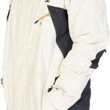 DC Command 45K Shell Jacket 2023 - A white jacket with black accents and a zippered chest pocket.