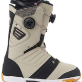 DC Judge BOA Snowboard Boots 2024 - Black boots with a textured pattern on the side and a white logo on the front.