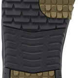 DC Judge BOA Snowboard Boots 2024 - Black snowboard boots with a textured rubber outsole and silver buckles.