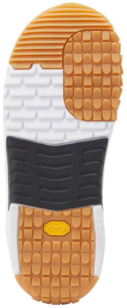 DC Judge BOA Snowboard Boots 2024 - Black snowboard boots with a white and grey patterned design on top, featuring a black boa closure system at the front.