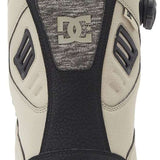 DC Judge BOA Snowboard Boots 2024 - A pair of snowboard boots with a black and white color scheme, featuring a textured pattern on the upper material.