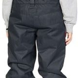 DC Juniors Roadblock Bib 2023 - Black bib with white DC logo on left leg and black straps with white "DC" lettering.