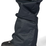 DC Juniors Roadblock Bib 2023 - Black bib pants with a white logo on the left leg.