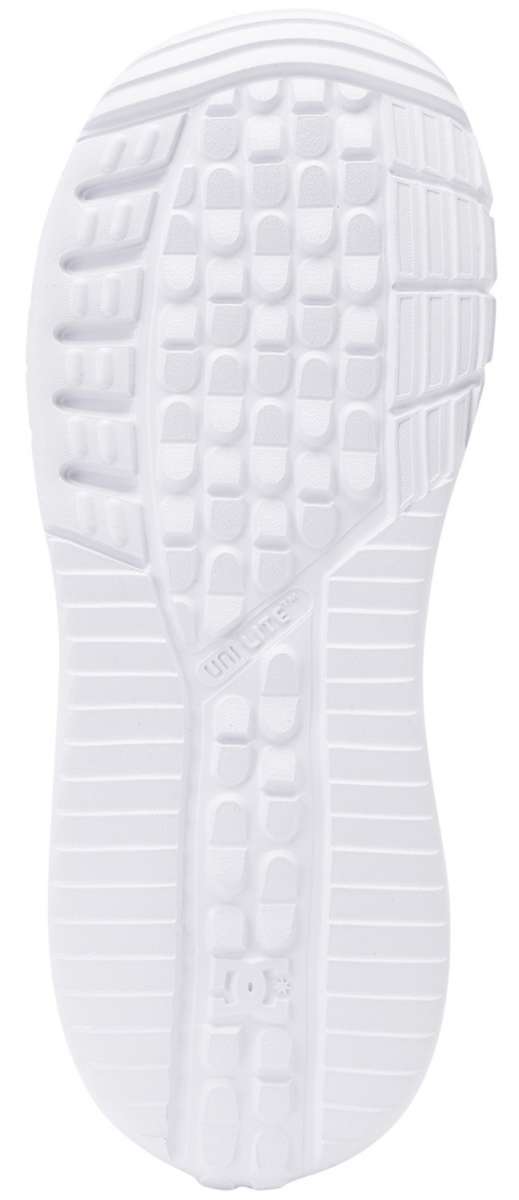 DC Women's Phase BOA Snowboard Boots 2024 - White snowboard boots with a textured rubber outsole and silver BOA lacing system.