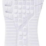 DC Women's Phase BOA Snowboard Boots 2024 - White snowboard boots with a textured rubber outsole and silver BOA lacing system.