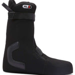 DC Women's Phase BOA Snowboard Boots 2024 - Black snowboard boots with a sleek, low-top design and silver BOA lacing system.