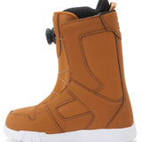 DC Women's Phase BOA Snowboard Boots 2024 - A tan snowboard boot with a black BOA dial on the side and a white sole.