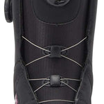 DC Women's Phase Pro BOA Snowboard Boots 2024 - Black snowboard boots with a round black BOA dial on top.