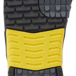 DC Phantom BOA Snowboard Boots 2024 - Black snowboard boots with a textured rubber outsole and silver metal BOA dials on top.