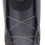 DC Phase BOA Snowboard Boots 2024 - Black boots with orange accents and a round black BOA dial on the side.