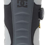 DC Premier Hybrid Snowboard Boots 2024 - A pair of snowboard boots with a predominantly black upper and yellow accents on the heel and tongue.