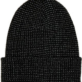 DC Sight Beanie 2023 - Black beanie with white stitching on cuff.