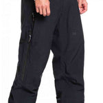DC Squadron Shell Pants 2021 - Black pants with zippered side pockets, adjustable waistband and cuffs.