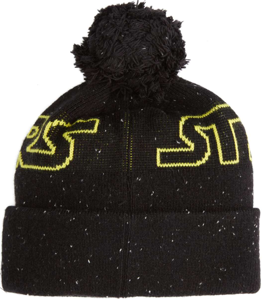 DC Star Wars Chester Beanie 2023 - Black beanie with yellow embroidered Star Wars logo on front and back.