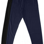 DC Static Sweatpants 2024 - Pair of navy blue sweatpants with an elastic waistband and cuffs at the ankles.