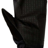 DC Tribute Mitt 2023 - Black mitt with a textured pattern on the palm side, featuring a black strap and buckle closure at the wrist.