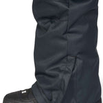 DC Youth Banshee Insulated Pant 2024 - Black insulated snow pants with a zippered pocket on the side of one leg.